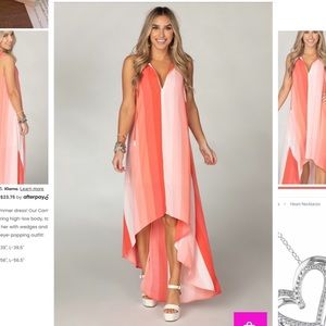 Buddy Love CAMPBELL HIGH-LOW DRESS - MAGIC HOUR